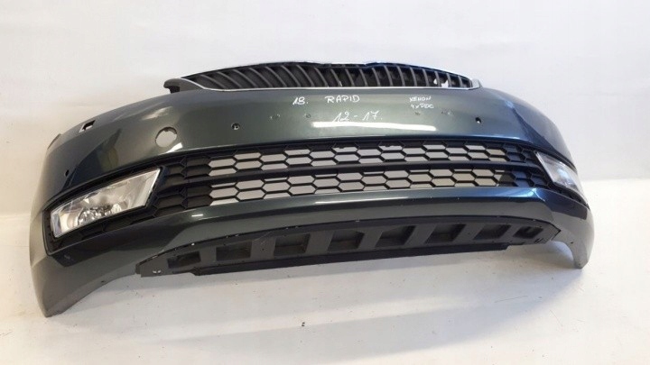 фото №4, Skoda rapid 2012-2017 бампер перед