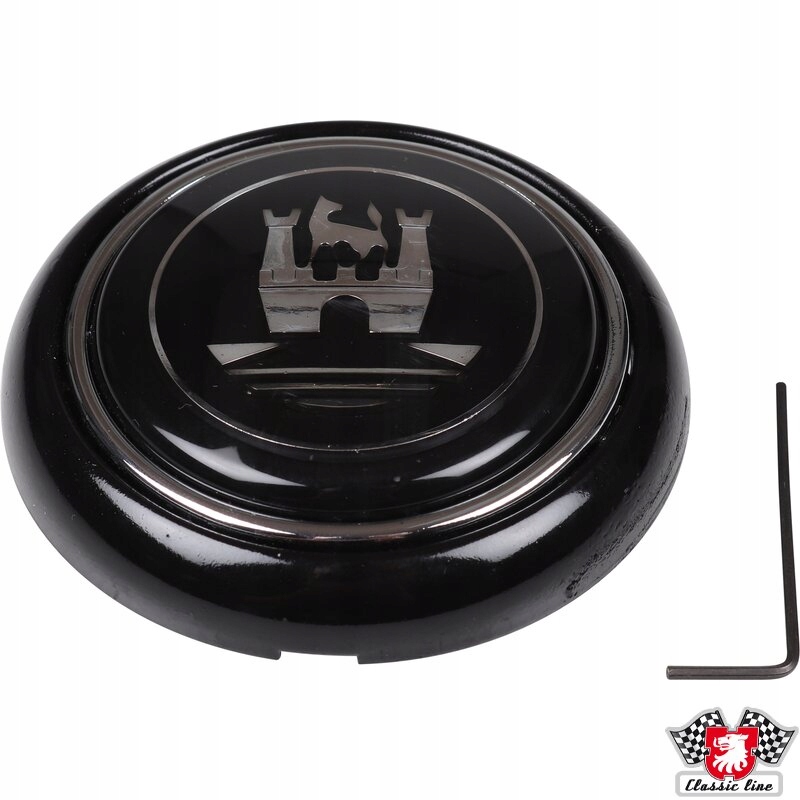 фото №1, Vw transporter t1 кнопка сигнал чорний