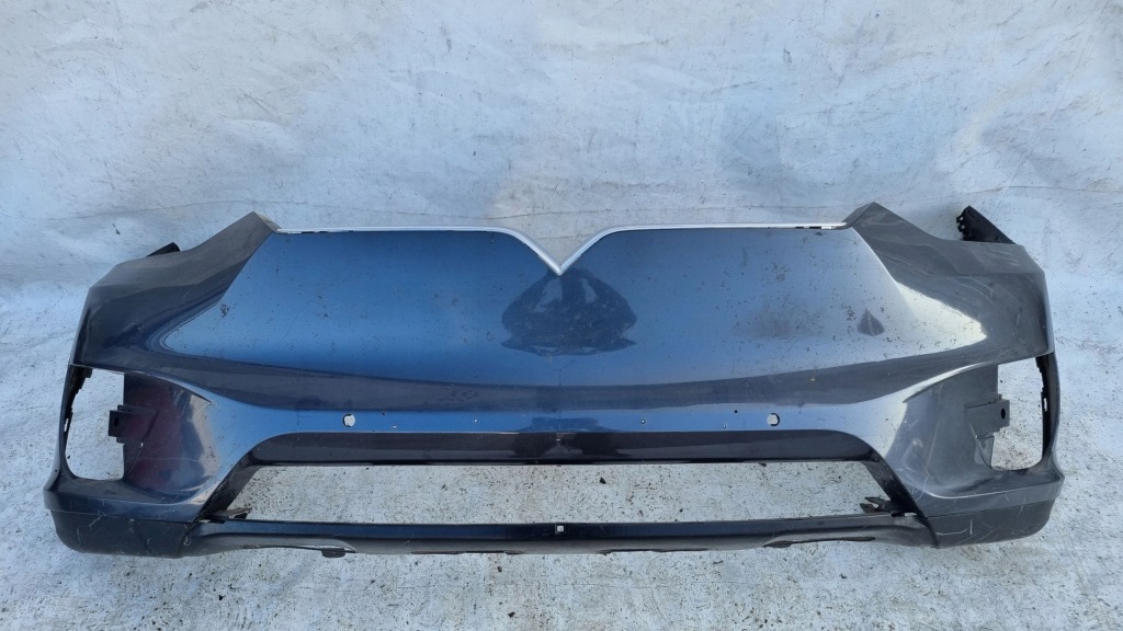 фото №1, Бампер tesla model x 15-20 перед pdc хром решетка