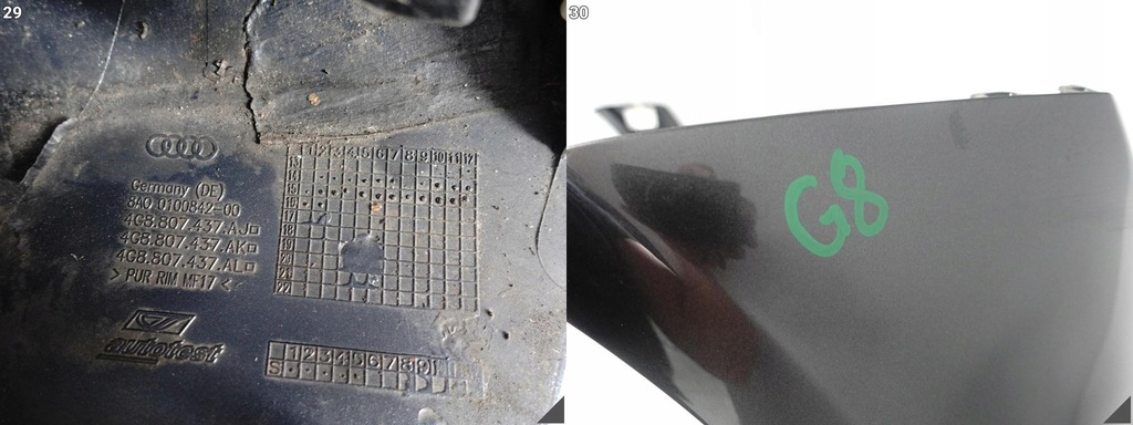 фото №12, Audi rs7 4g8 c7 lift performance 15-18 бампер решётка радиатора спойлер карбон 6y6y