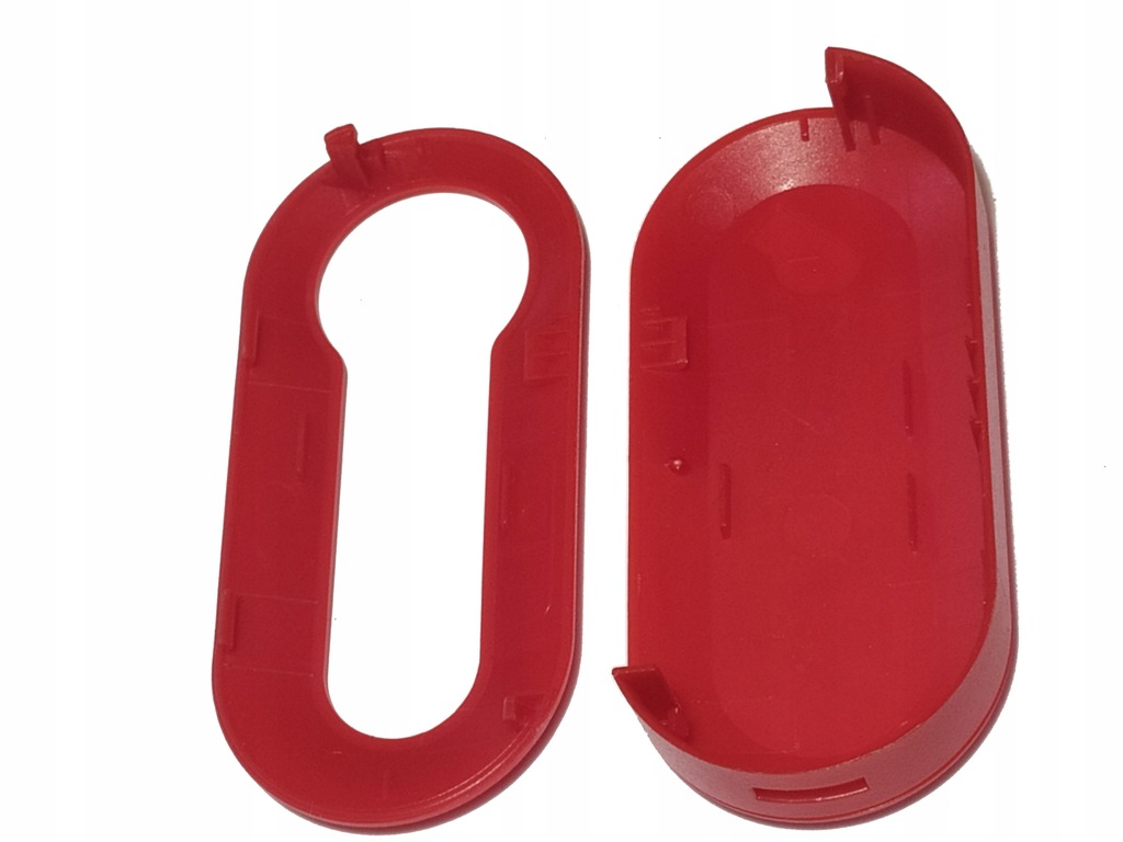 фото №3, Корпус ключ fiat красный