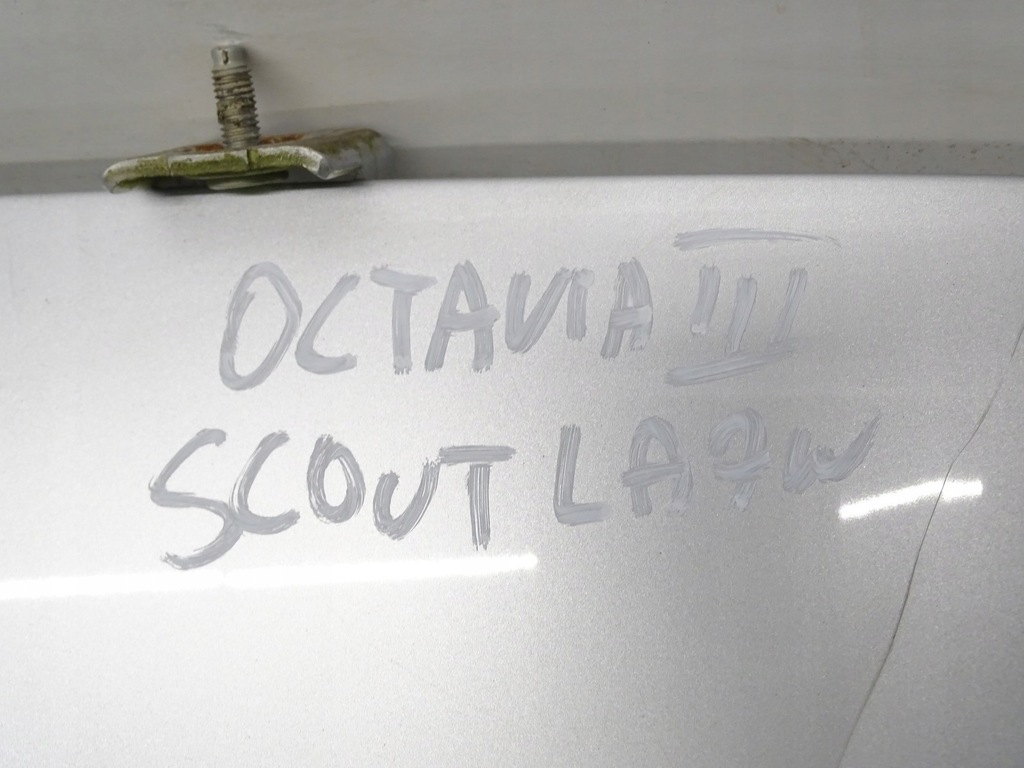 фото №11, Крышка багажника багажника задняя задняя с стекло skoda octavia iii 3 kombi scout la7w