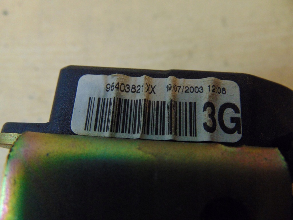 фото №7, Pas безпеки задня 3 ряд peugeot 307 sw kombi