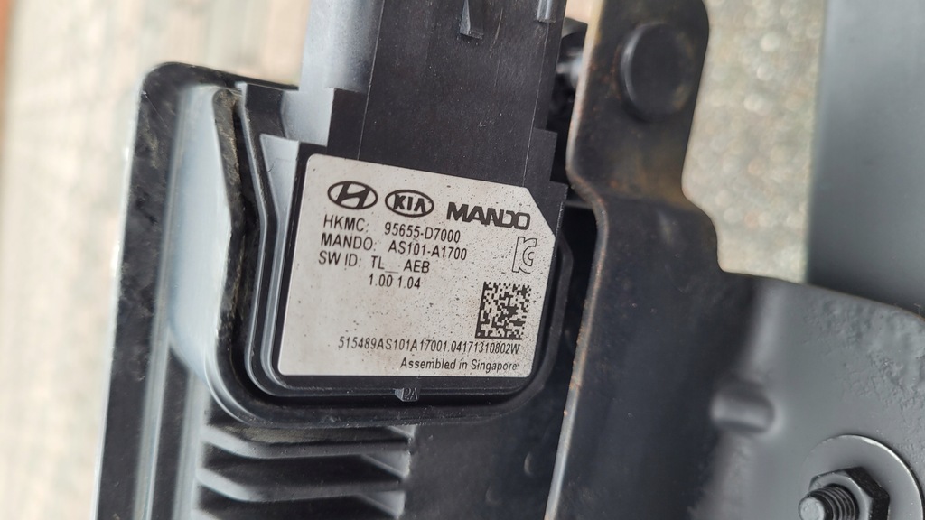 фото №6, Датчик защиты pieszego hyundai tucson iii радар distronic молдинг + радар