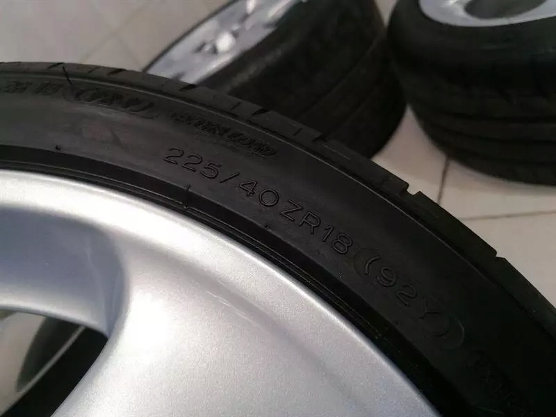 фото №10, R18 porsche 911 996 turbo набор диск алюминиевых диски aluminiowe 8j 11j