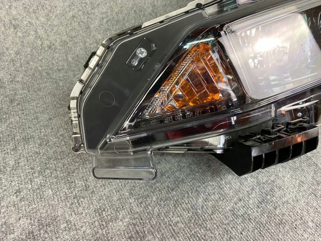 фото №9, Фара лампа передняя левая - nissan leaf ii обычная линза led usa 17-