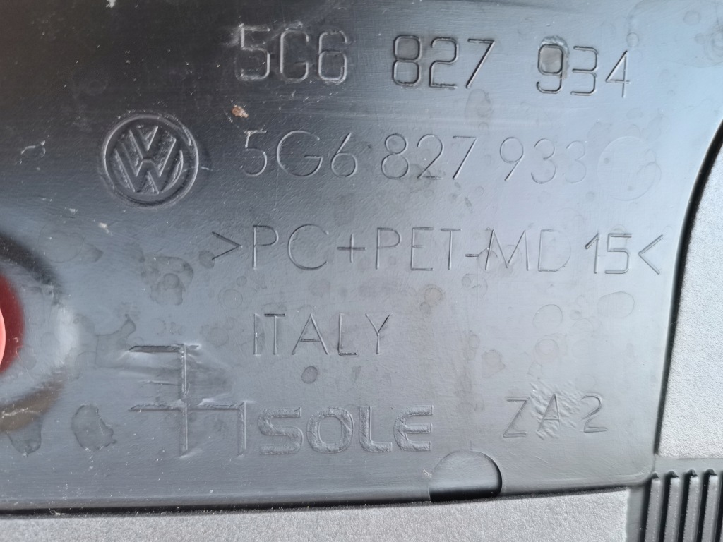 фото №3, Vw golf vii r-line спойлер задній кришки