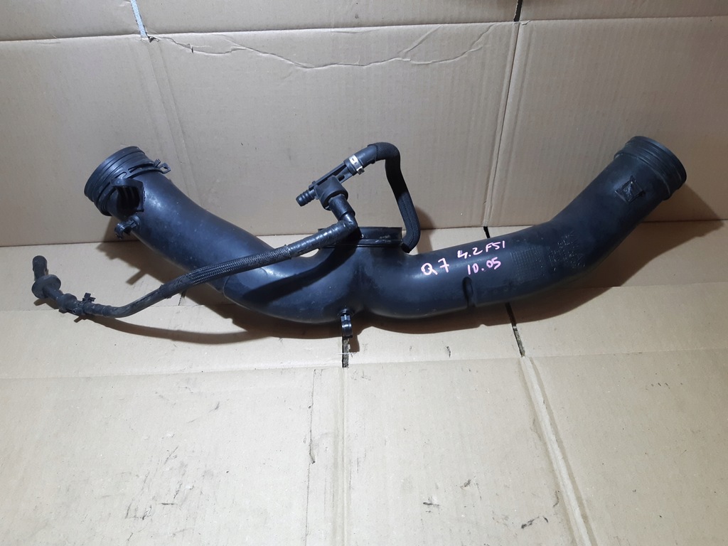 фото №1, Audi q7 4l 4.2 fsi шланг труба повітря 7l8129627a