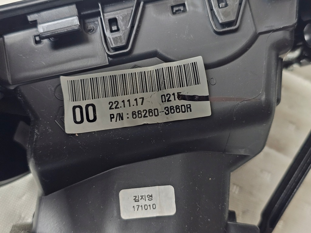 фото №6, Рамка dekor радіо консолі корпус решітка обдув впуск renault talisman