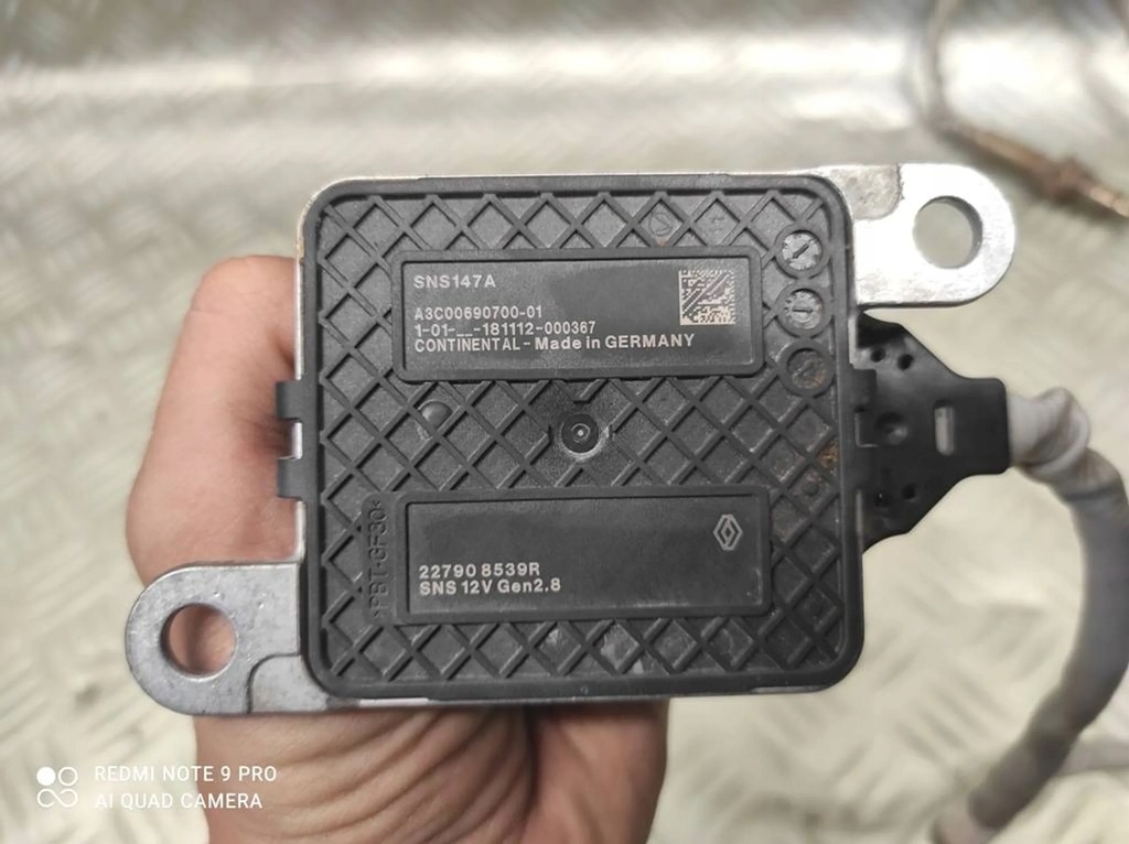 фото №6, Датчик вихлопних газів датчик nox fiat talento 1.6 dci