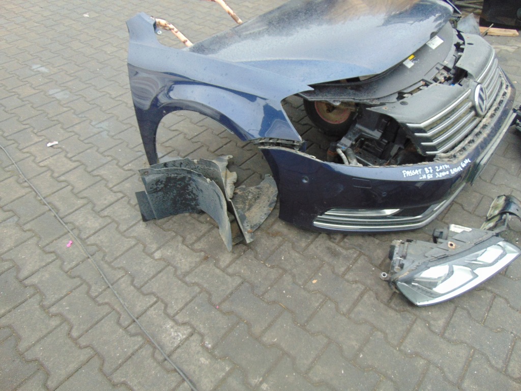 фото №3, Kompletny перед ксенон радар passat b7 2.0tdi lh5x