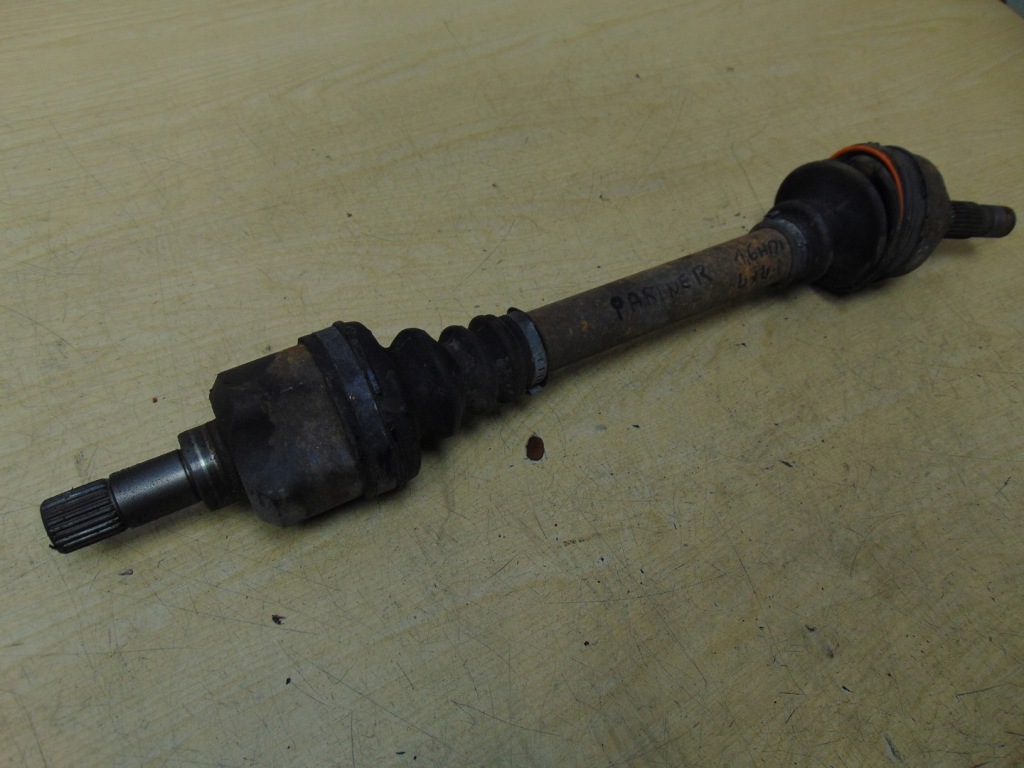 фото №4, Привідний вал ліва перед partner berlingo iii 1.6 hdi 4x4