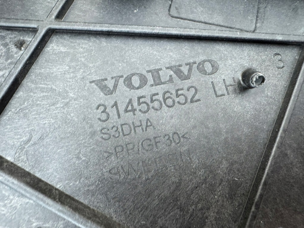 фото №16, Volvo s60 v60 18r- направляющая кронштейн бампера левый перед левая 31455652