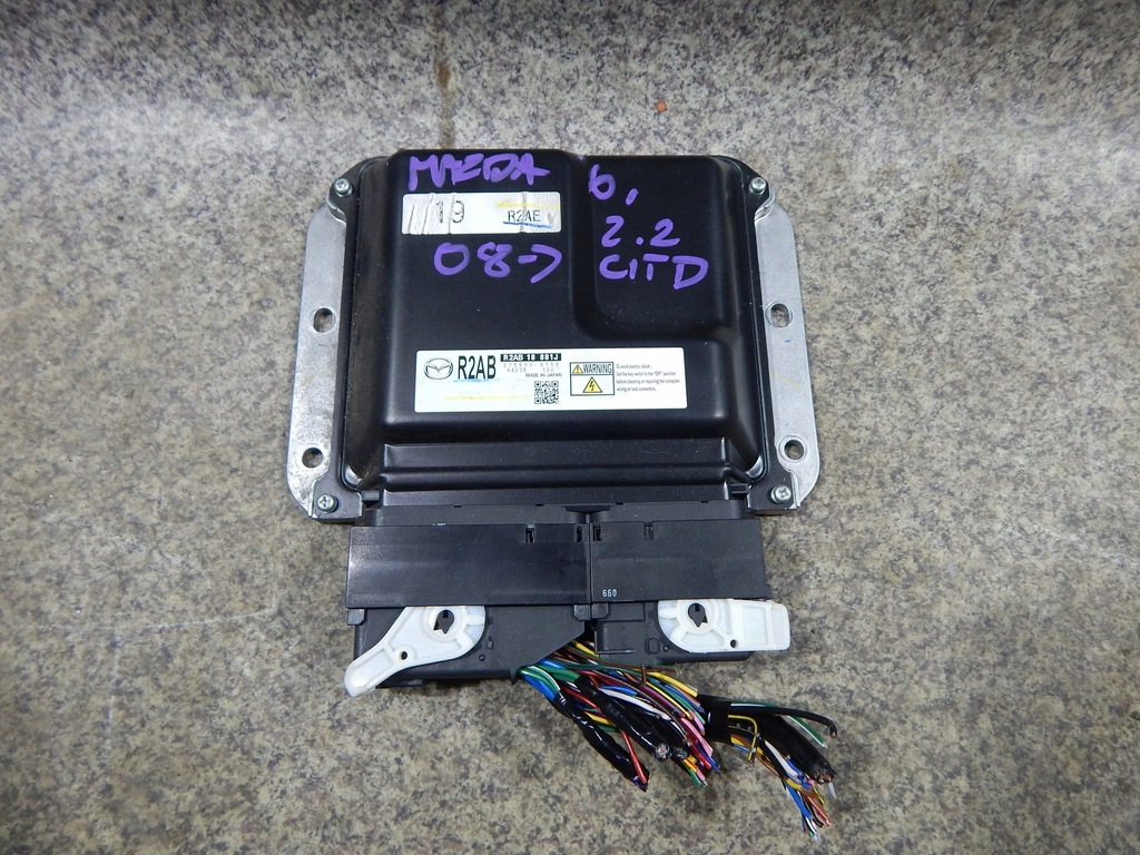 фото №1, Mazda 6 gh 08-013 2.2 citd бортовой компьютер двигателя r2ab