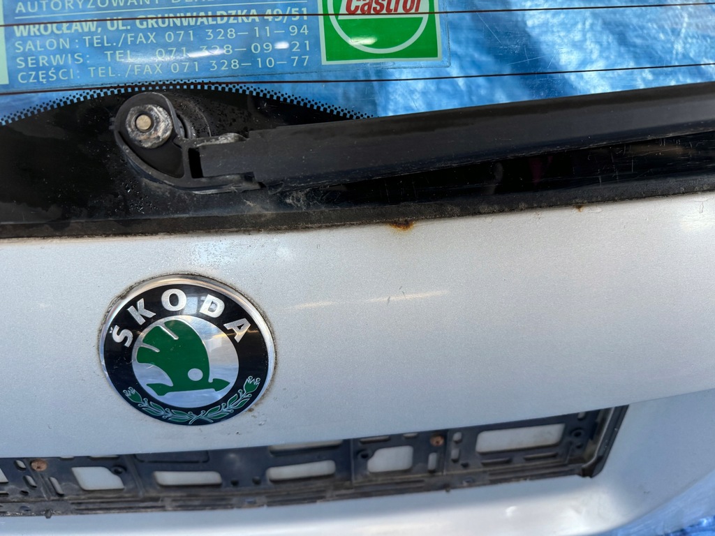 фото №9, Кришка багажника задня багажника skoda fabia i kombi