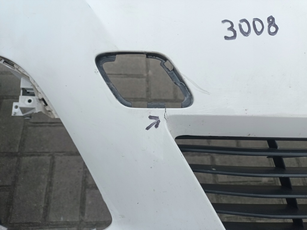 Купити Бампер передній peugeot 3008 2 перед 16 - 20 фара full led