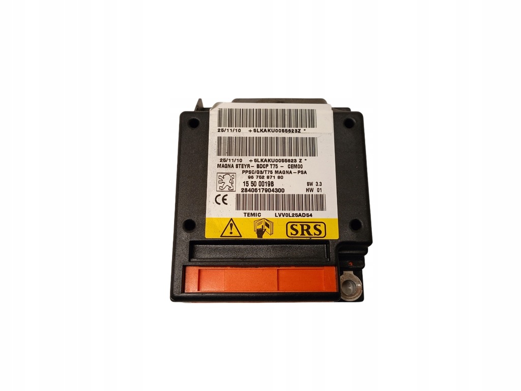 фото №1, Датчик подушка безопасности 9675287180 peugeot rcz 1.6 thp