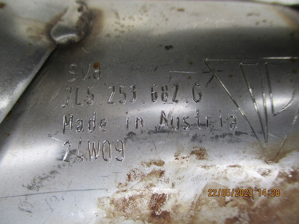 фото №6, Гаситель выхлоп труба porsche cayenne 7l5253682g