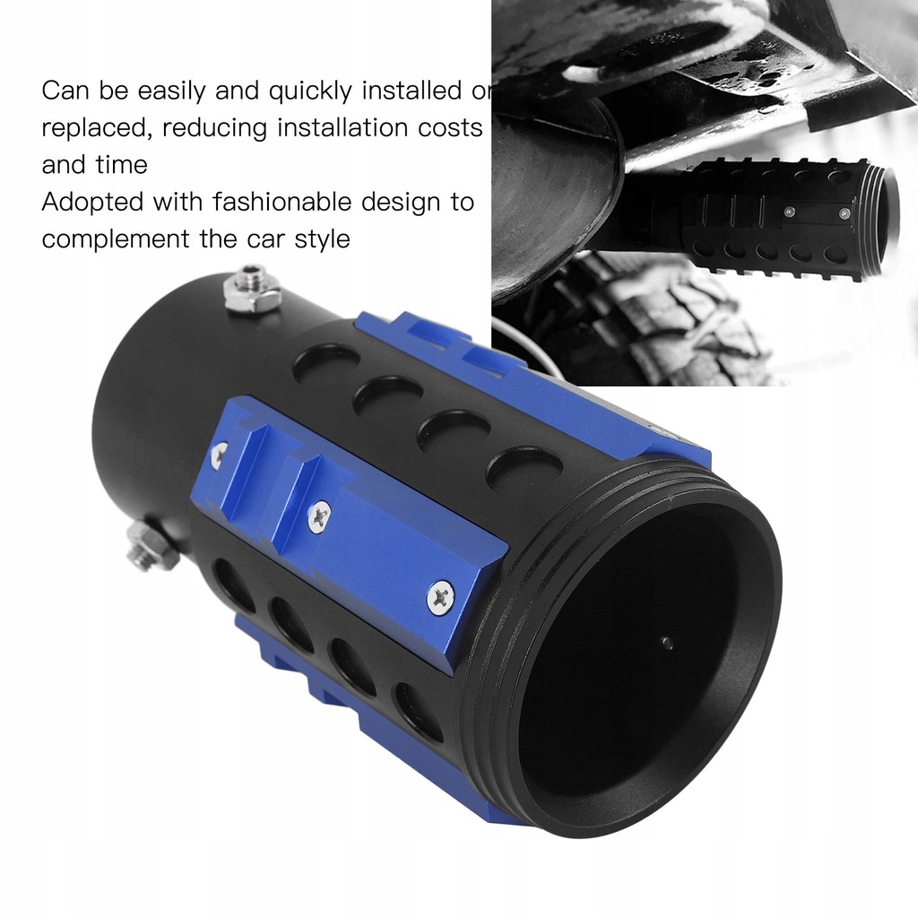 фото №10, 63mm наконечник труби випускної задня частина труби випускної перехідник u9