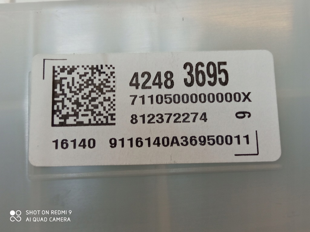 фото №5, Opel mokka x счетчик приборы 42483695 бензин eu