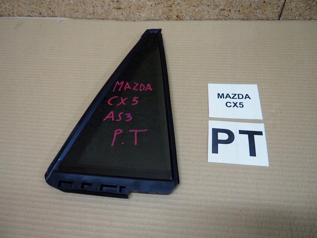 фото №1, Скло двері правий задня малий трикутне mazda cx5 as3