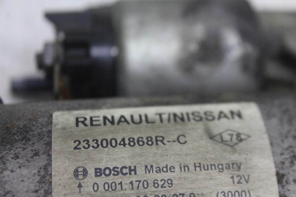 фото №4, Стартер 233004868r renault megane iv 1.5 dci 16-20