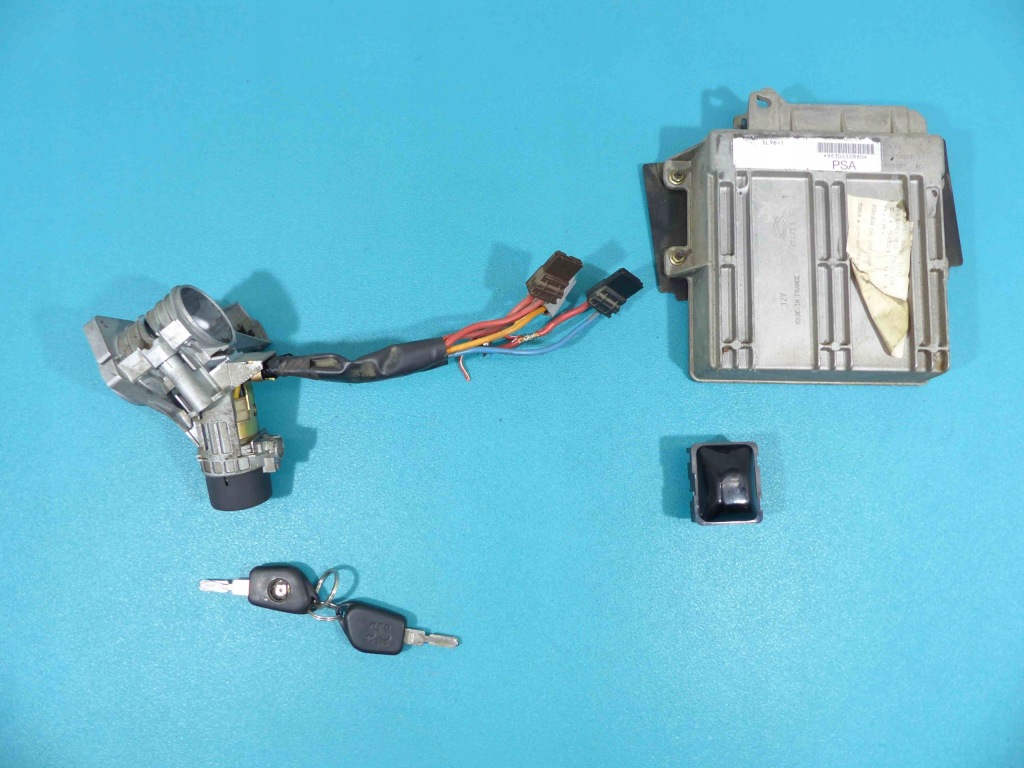 фото №1, Бортовой компьютер набор peugeot 406 1.8 16v