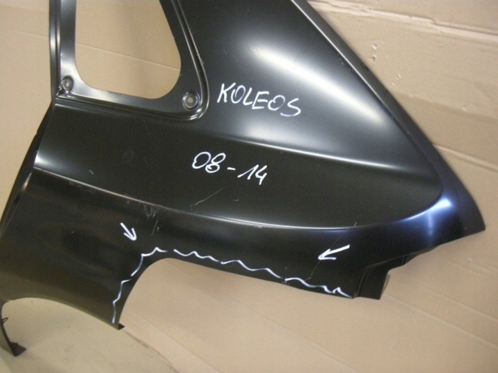 фото №3, Renault koleos 2008 крила лівий задня