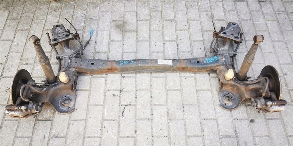 фото №1, Citroen ds3 oś балка подвеска полный задняя