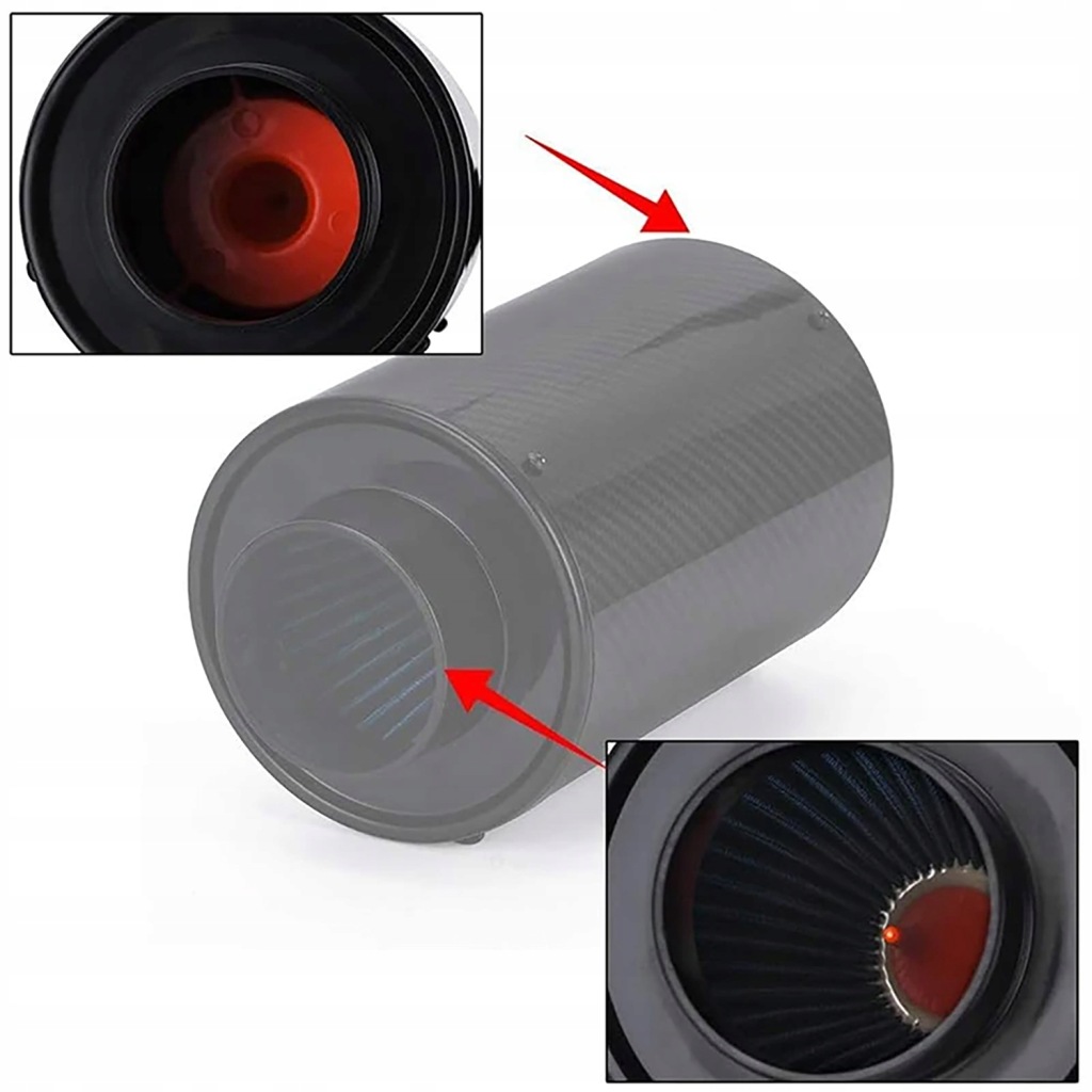 Корпус воздушного фильтра воздухозаборник фильтр конический карбон набор bm sport trustworthy8 Киев