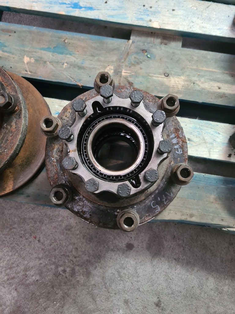 фото №3, Ступиця комплектна задня renault midlum gama d широкий 17.5