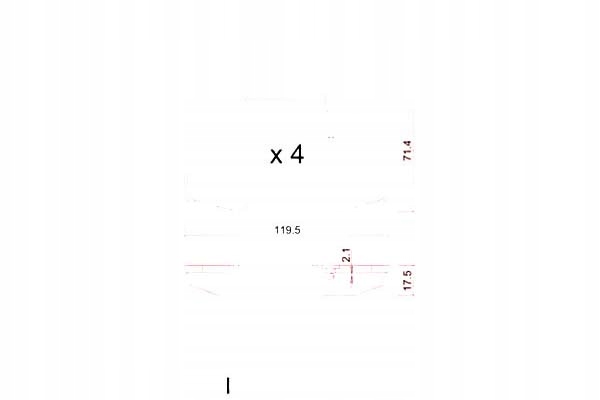 фото №1, Гальмівні колодки гальмівні mercedes w220 s-klasa 98-01 zimme