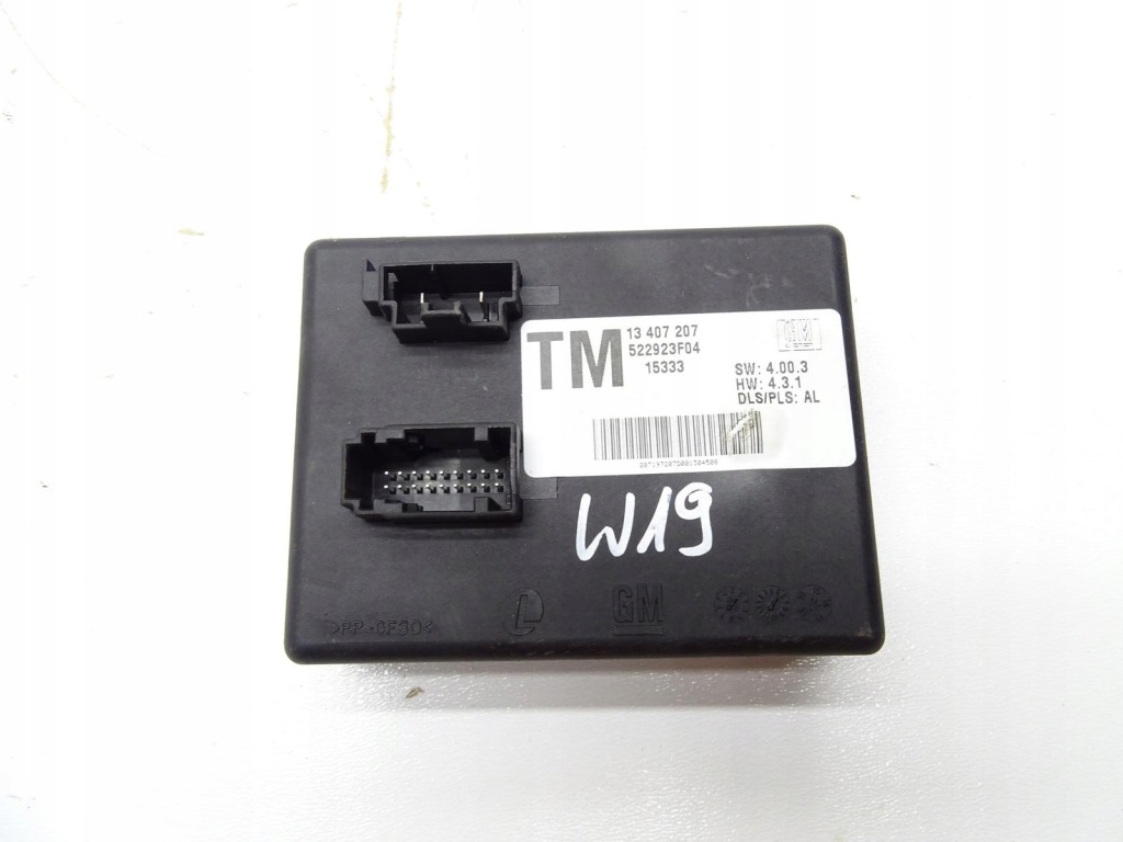 фото №1, Блок управления модуль света 13407207 opel insignia a lift