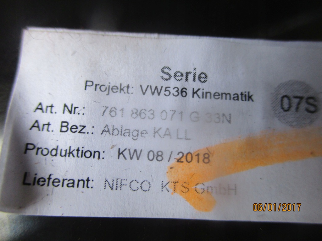 фото №11, Туннель средний подлокотник vw touareg iii кожа