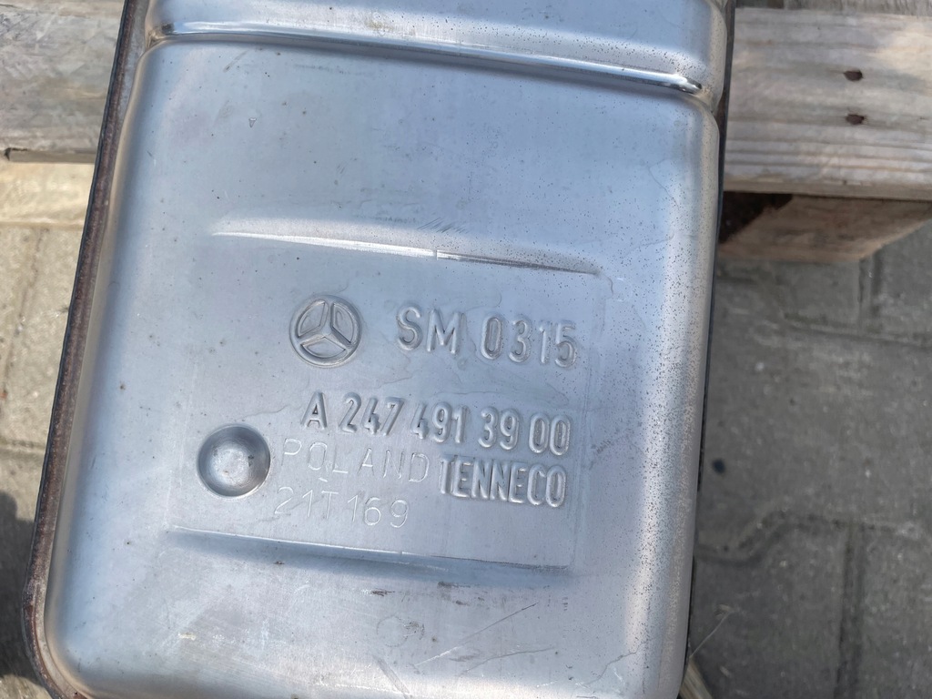 фото №9, Mercedes cla w118 2.0 cdi пробіг вихлоп каталізатор повний система вихлоп