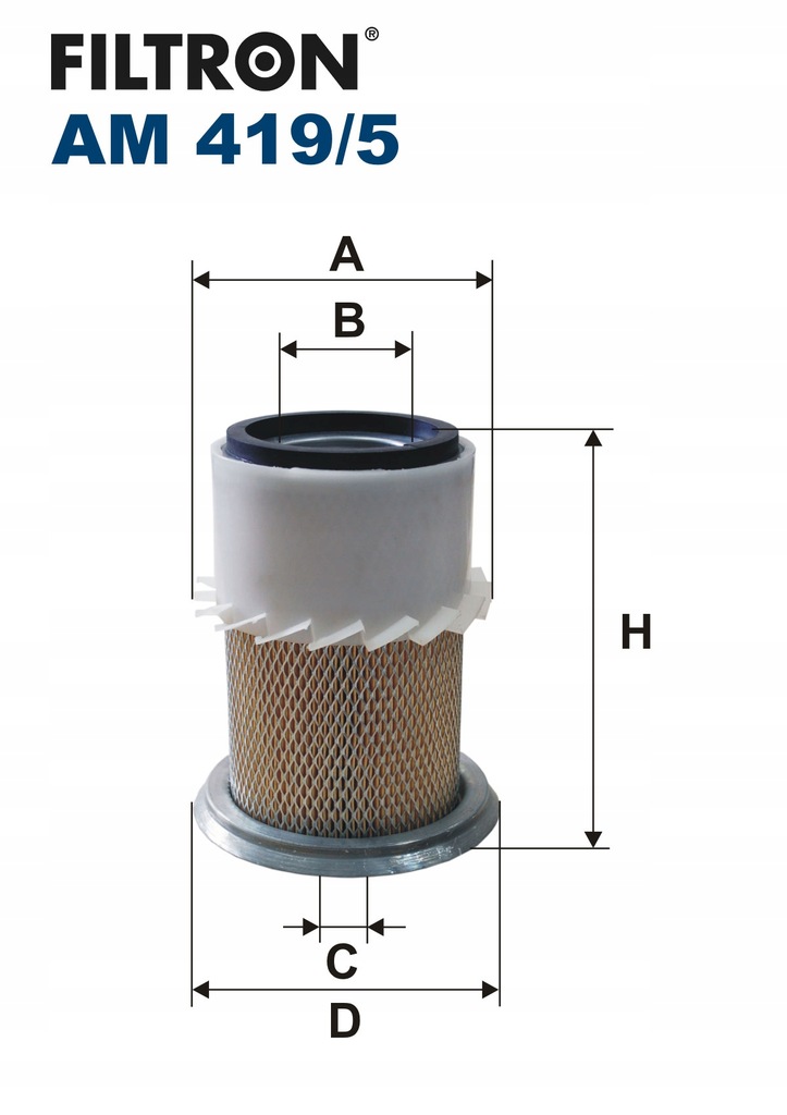 фото №2, Filtron am 419/5 фильтр воздуха