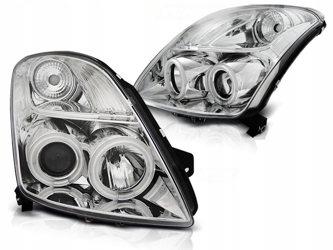 фото №1, Лампи suzuki swift iii iv mz ez 05-10r білий кільця led ccfl