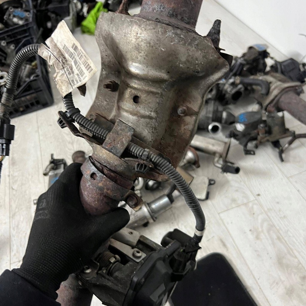 фото №13, Nissan renault дросельна заслінка вихлоп оригінальний номер 5.08855.03