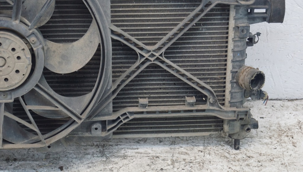 фото №3, Opel zafira b радіатор вентилятор 1.8b