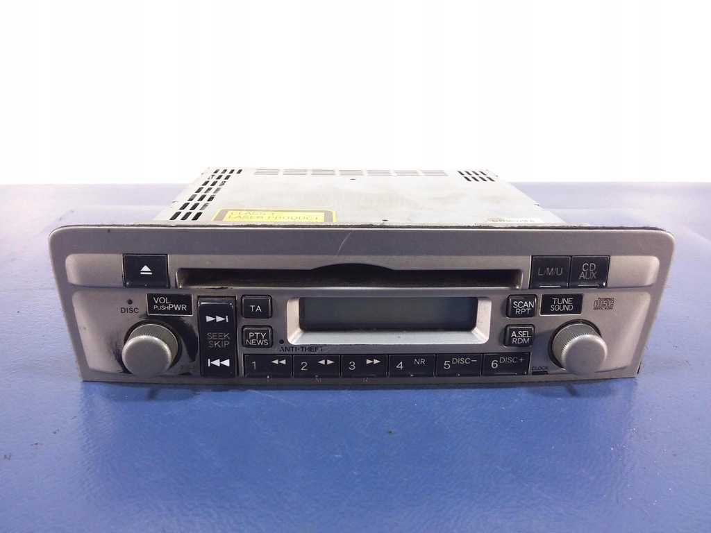фото №2, Honda civic vii радио cd oem 39101-s5s-b510-m1