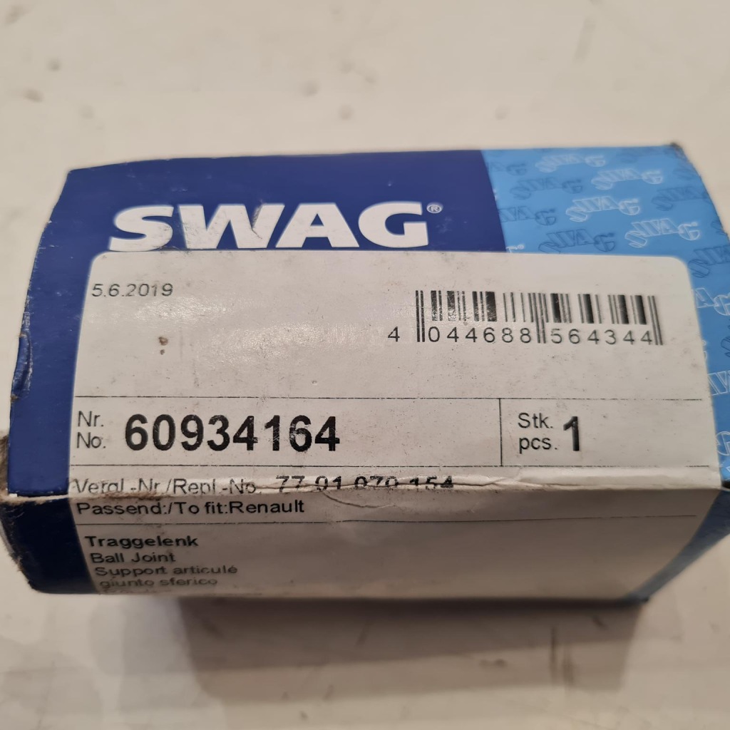 фото №6, Opel movano renault master ii шарова опора важеля swag 60934164