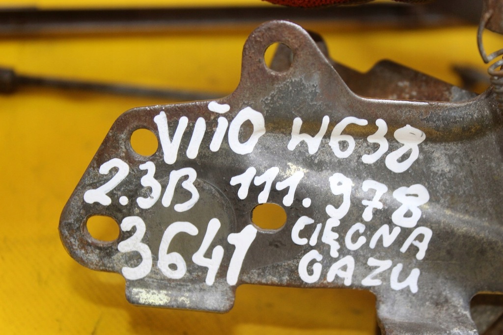 фото №11, Кронштейн тяга газа mercedes vito w638 2.3 b