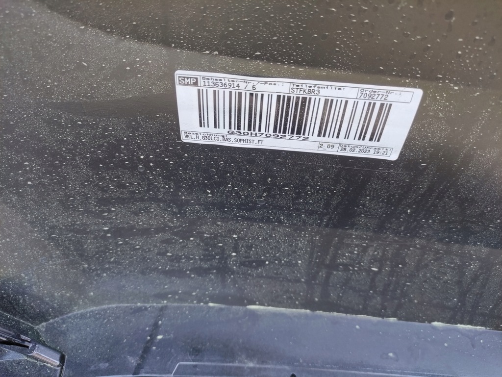 фото №9, Бампер задня luxury bmw 5 g30 lci lift