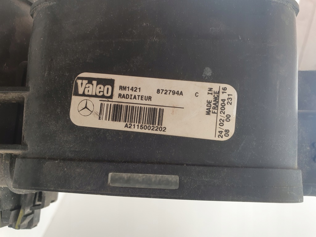 фото №9, Радіатор wody mercedes e-klasa w211 a2115002202