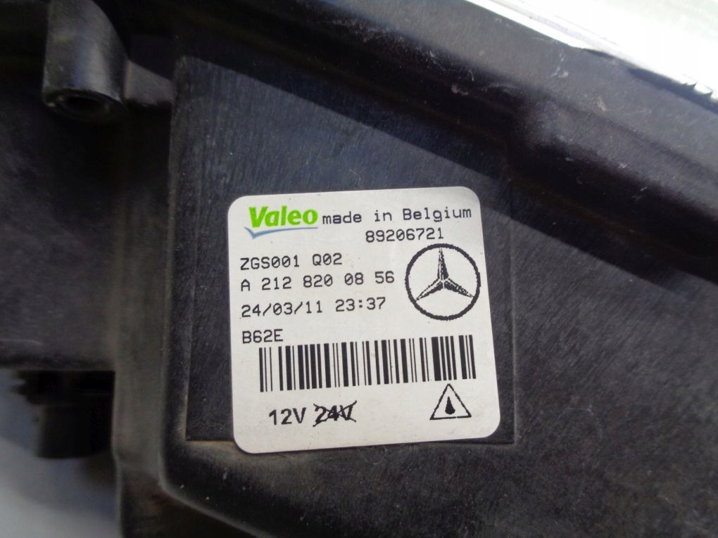 фото №3, Mercedes w212 e klasa 212 протитуманна фара led drl правий