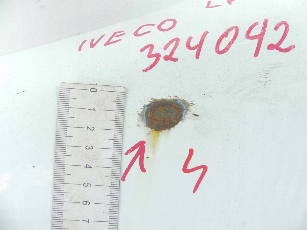 фото №10, Крыло перед левый iveco daily iv белый 06-11