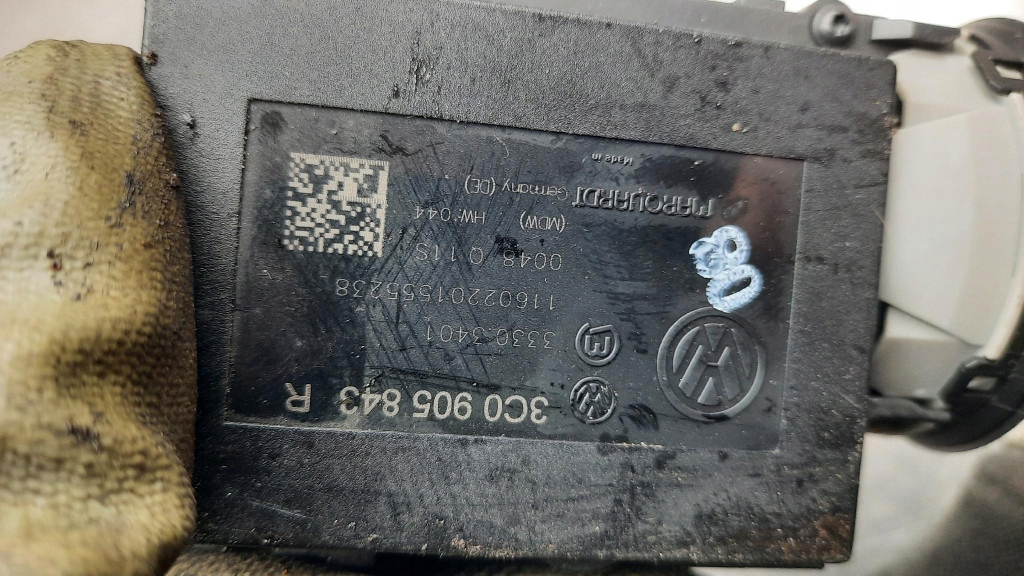 фото №6, Замок запалювання + 1 ключ 3c0905843r vw passat b6 05-10r