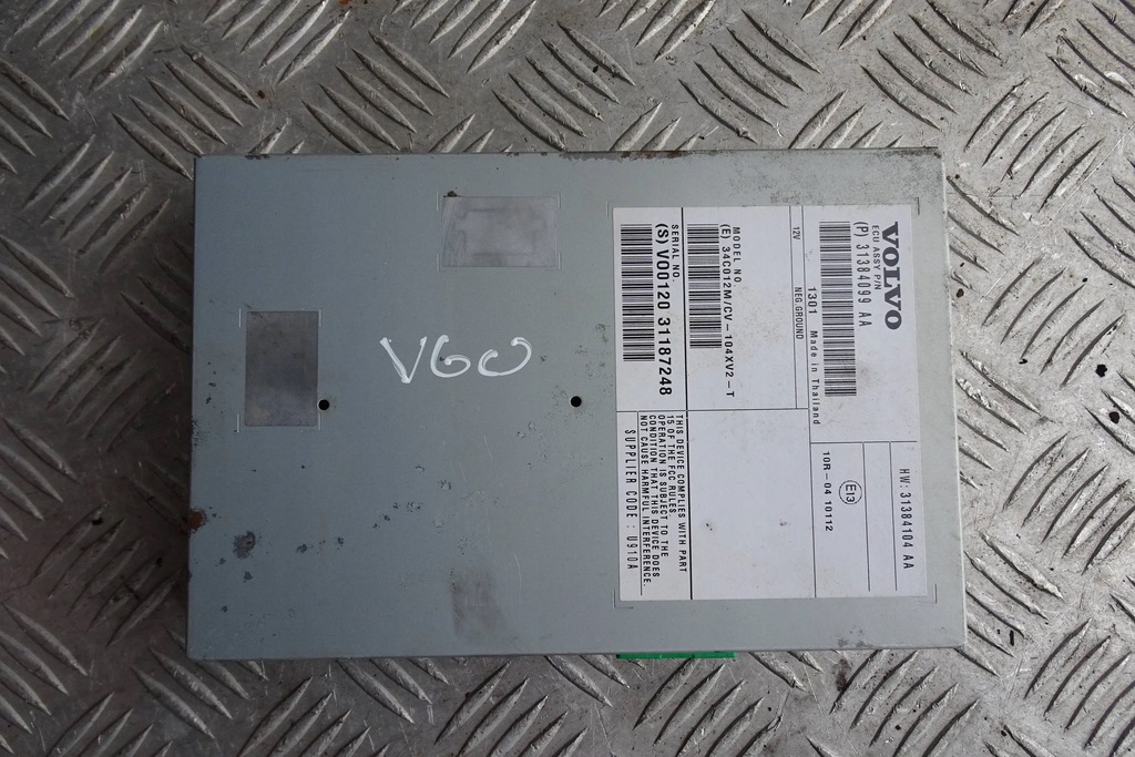 фото №1, Volvo v60 підсилювач радіо модуль