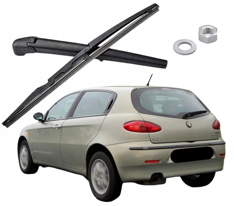 фото №1, Рычаг + дворник na задняя alfa romeo 147 2001-2010r