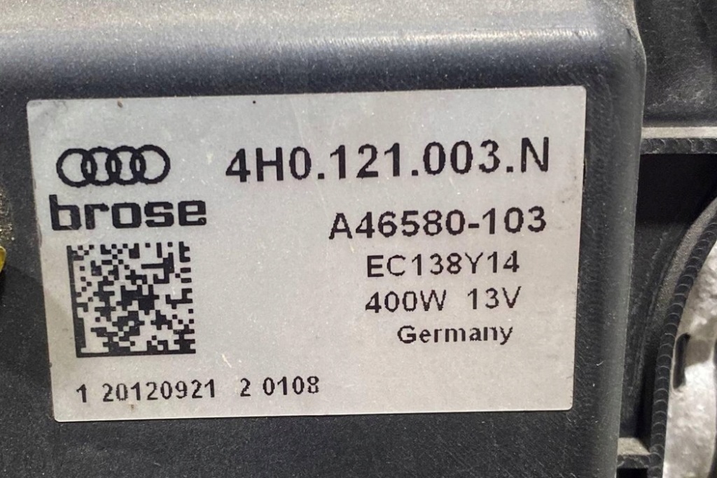 Радіатор води audi a7 sportback 4ga, 4gf 4h0121003n бензиновий 228kw 2013 Зі Шроту